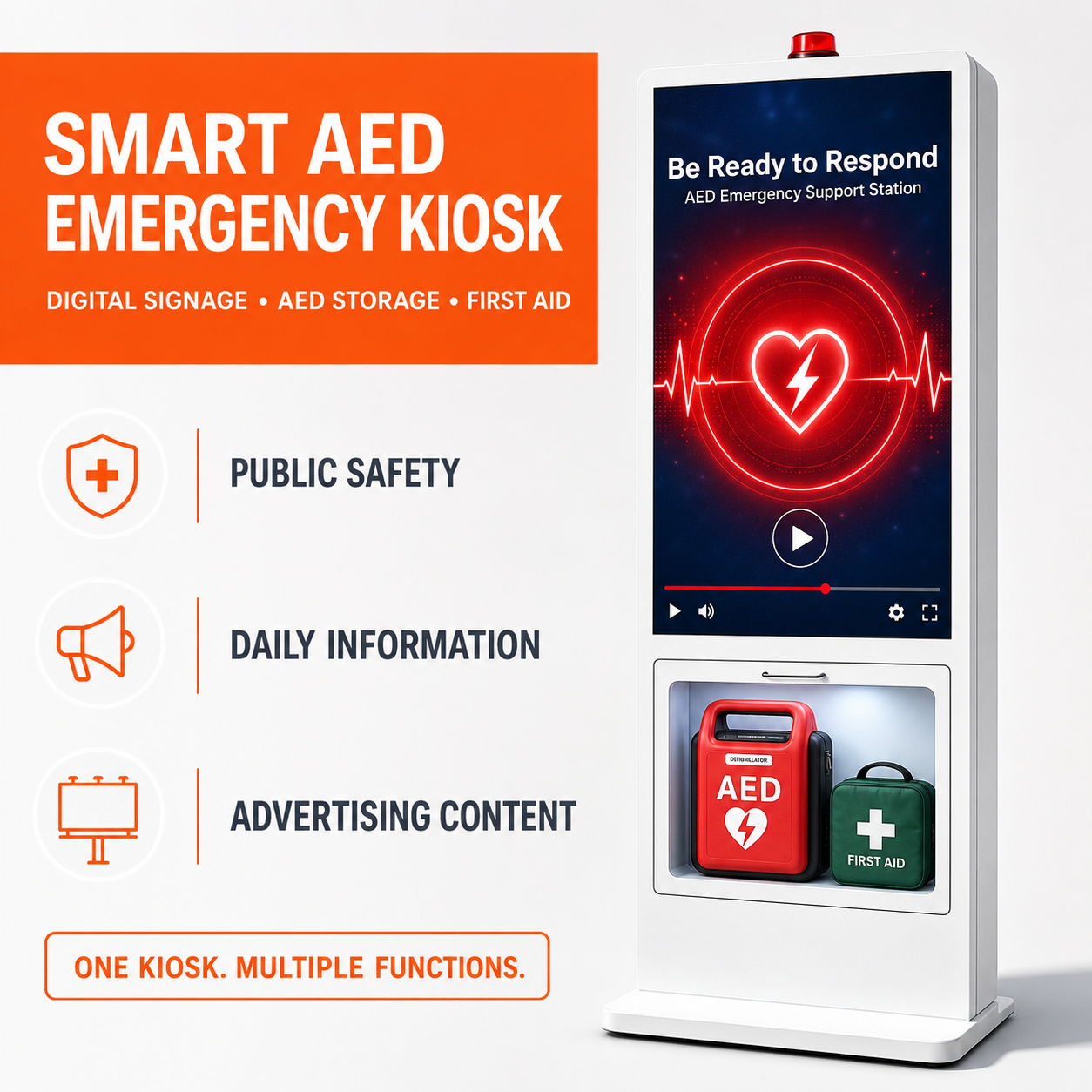 AED kiosk(1) AED kiosk(1)