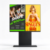 Narrow-Bezel 2-screen Outdoor Full Lamination Digital Signage Kiosk