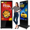 Floor Standing Kiosk Digital Signage And Display Wifi LCD Touch Screen Totem Kiosks With Movable Wheels And CMS Software