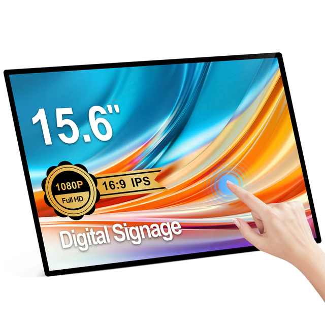 15.6 Inch Ultra-Thin Commercial Use Android Tablet Capacitive Touch Digitsl Signage Screen for Hotels Hospitals Store