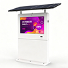 Outdoor Solar Advertising Display LiFePO4 Battery Powered LCD Digital Signage Kiosk