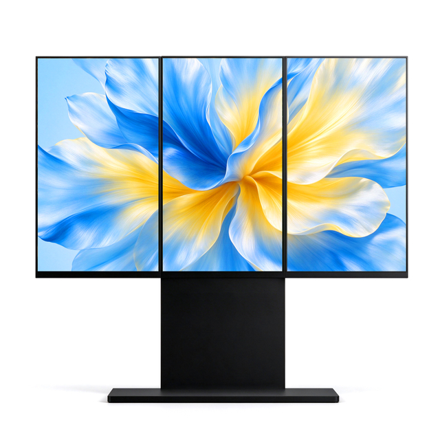 Narrow-Bezel 3-screen Outdoor Full Lamination Digital Signage Kiosk