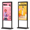High Brightness Shop Window LCD Display Floor Standing Advertising Screen Double Sided Digital Signage Media Player