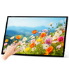 23.8 Inch Wall-Mounted LCD Digital Signage – Capacitive Touch Advertising Display Screen With Battery