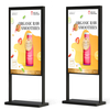 High Brightness Shop Window LCD Display Floor Standing Advertising Screen Double Sided Digital Signage Media Player