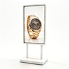 Floor Standing Transparent OLED Digital Signage Display with In-Cell Touch Screen (30” 55” 77”)
