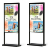High Brightness Shop Window LCD Display Floor Standing Advertising Screen Double Sided Digital Signage Media Player