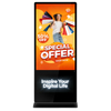 Illuminated Logo Digital Signage Kiosk