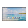 65 Inch Ultra Thin Narrow Bezel Wall Mounted Digital Signage Screen 