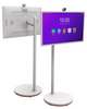 Movable Touch Screen Monitor Floor Standing Android Wireless Portable Smart TV for Home