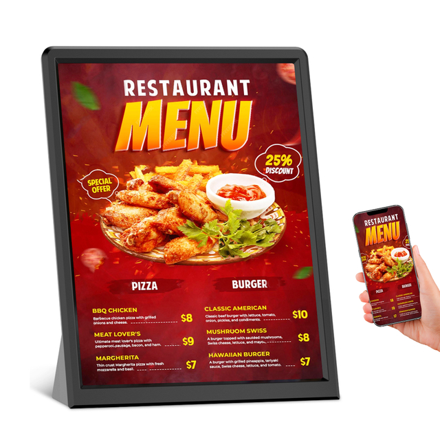 9.7-Inch Battery-Powered Touchscreen Digital Signage Display