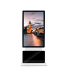 Floor Standing 360° Smart Touch Screen 4K LCD Advertising Display Kiosk Animation for Rotating Digital Signage