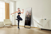 Floor Stand Magic Mirror LCD Touch Screen Mirror Kiosk Photo Booth Advertising Display Gym Fitness Smart Mirror
