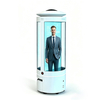 32" UFO-Style Mobile Holographic Pod – Autonomous Moving Display with AI Digital Human