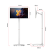 32 Inch Movable Smart Display with Battery & Touchscreen