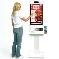 Self-Service Kiosk – Touch Screen Ordering in Restaurant Payment Kiosk Support Windows/Android OS With Printer