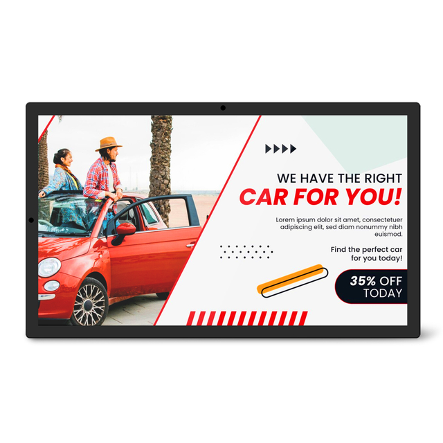 10.1 Inch Android WiFi Advertising Display Desktop Digital Signage LCD All in One Touch LCD for Advertising And POS Commercial