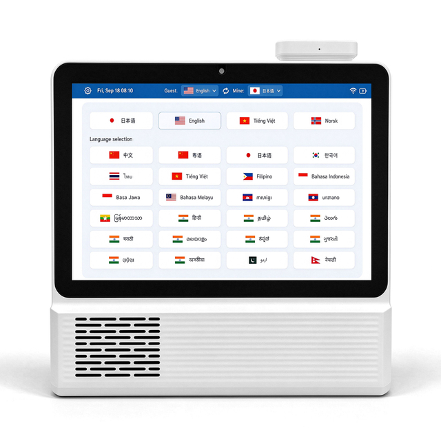 10.1 Inch AI Voice Interpretation Terminal Smart Language Assistant for Global Communication