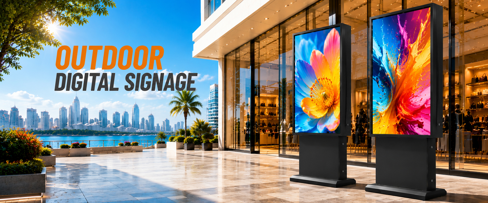 outdoor digital signage
