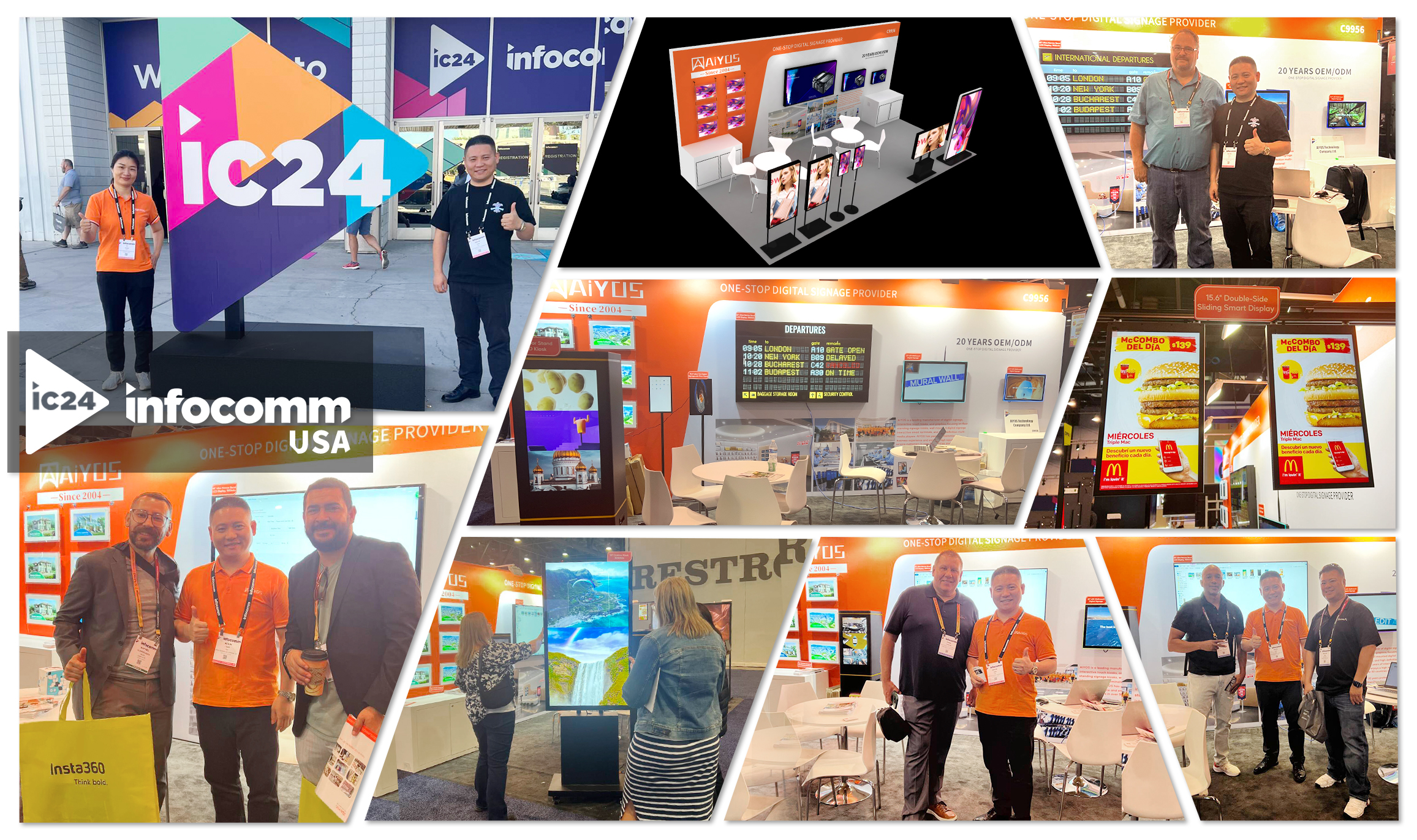 AIYOS Participated In InfoComm USA 2024
